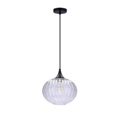 LAMPA WISZĄCA EXETER 240mm 1 CZARNY