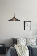LAMPA WISZACA KIRUNA L 1 CZARNY 110x50x50