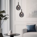 LAMPA WISZĄCA LUKKA 1 CHROMOWY SZARY