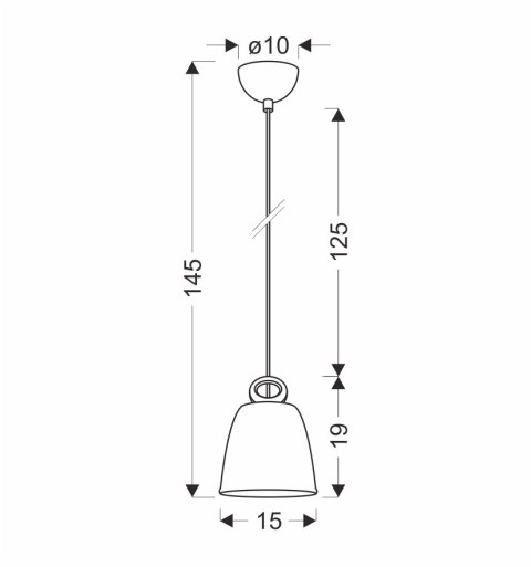 LAMPA WISZĄCA SEWILLA S 1 RÓŻOWY