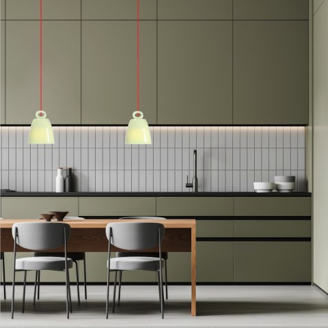 LAMPA WISZĄCA SEWILLA S 1 ZIELONY