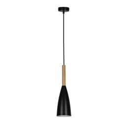 LAMPA WISZĄCA TROSA 1 CZARNY