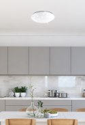 MAGNUS LAMPA SUFITOWA PLAFON 24W LED 38CM KLOSZ BIAŁY 4000K