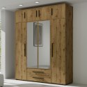 Szafa z lustrem MAXIS 13 dąb artisan