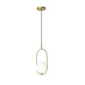 CORDEL LAMPA WISZĄCA 1X28W G9 MOSIĄDZ