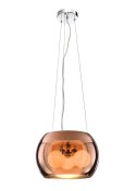 GEMO LAMPA WISZĄCA 30 3X40W G9 SZKLANY ZŁOTY