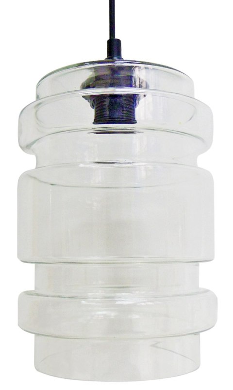 LAMPA WISZĄCA DECORADO 18 1X60W E27 KLOSZ BEZBARWNY