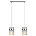 Light Prestige Lampa wisząca Vetro chrom 2xE14