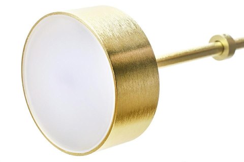 MOOSEE Lampa wisząca CAPRI DISC 5 złota - 300 LED, aluminium, szkło