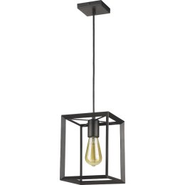 Light Prestige Lampa wisząca Napoli czarna 1xE27