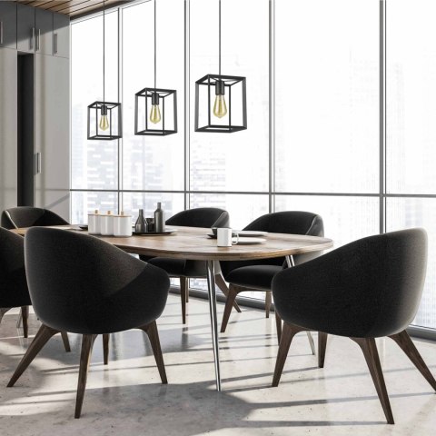 Light Prestige Lampa wisząca Napoli czarna 1xE27