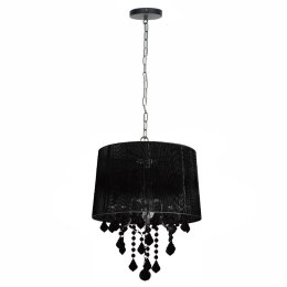 Light Prestige Lampa wisząca Mona czarna 3xE14