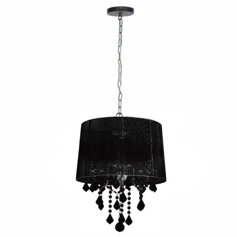 Light Prestige Lampa wisząca Mona czarna 3xE14