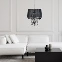 Light Prestige Lampa wisząca Mona czarna 5xE14