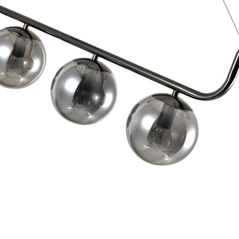 Light Prestige Lampa wisząca Alisa grafitowa 3xE14