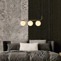 Light Prestige Lampa wisząca Alisa złota 3xE14