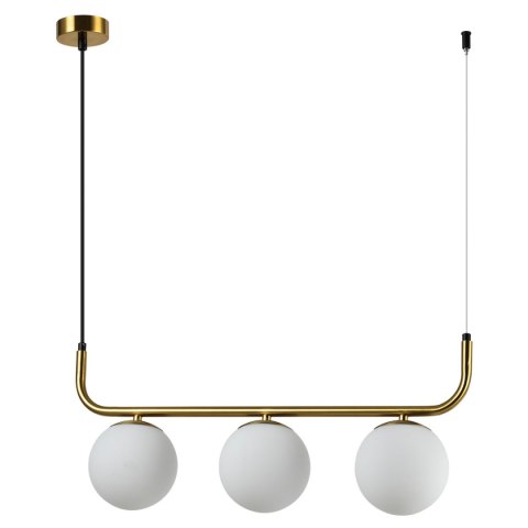 Light Prestige Lampa wisząca Alisa złota 3xE14