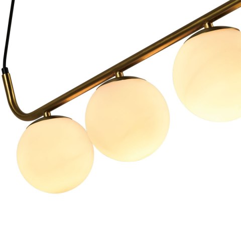 Light Prestige Lampa wisząca Alisa złota 3xE14