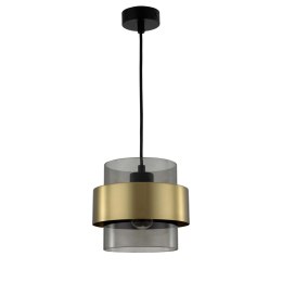 Light Prestige Lampa wisząca Miele dymna 1xE27