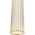 Lampa podłogowa FILO-2 czarno-złota, metalowa, E27, 156 cm