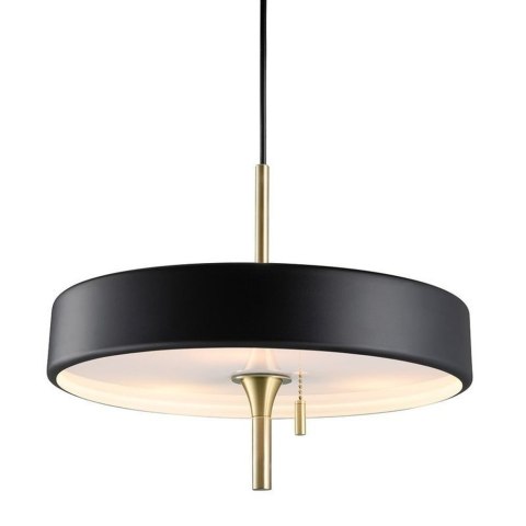 Lampa wisząca ARTDECO 35 cm czarna