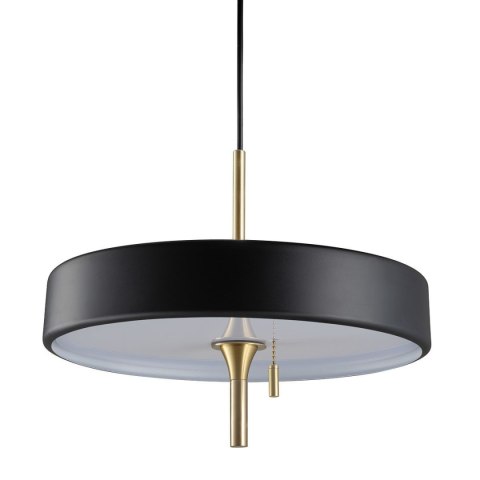 Lampa wisząca ARTDECO 35 cm czarna