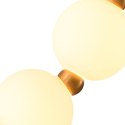 Lampa wisząca CORALLI S - LED, biało-mosiężna
