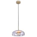 Lampa wisząca DISCO LED złota 23 cm