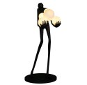 Lampa podłogowa WOMAN BLACK czarna 180 cm