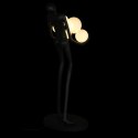 Lampa podłogowa WOMAN BLACK czarna 180 cm