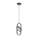Lampa wisząca ELIPSE MINI, 32 cm - LED, czarna nowoczesna