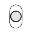 Lampa wisząca ELIPSE MINI, 32 cm - LED, czarna nowoczesna