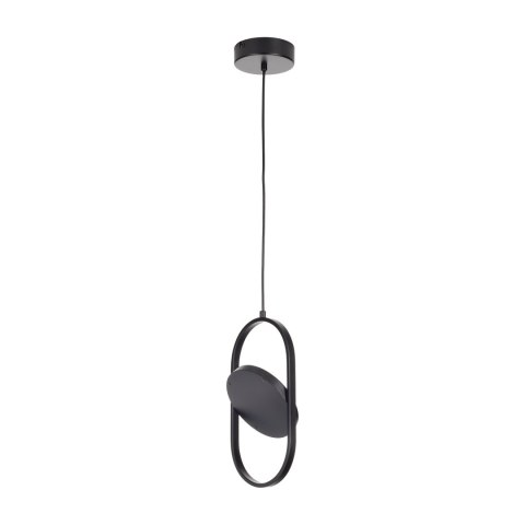 Lampa wisząca ELIPSE MINI, 32 cm - LED, czarna nowoczesna