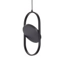 Lampa wisząca ELIPSE MINI, 32 cm - LED, czarna nowoczesna