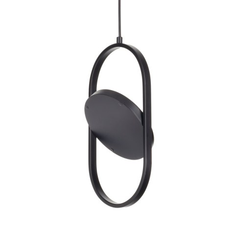 Lampa wisząca ELIPSE MINI, 32 cm - LED, czarna nowoczesna