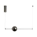 Lampa wisząca O-LINE 63 - LED, 63 cm, czarna