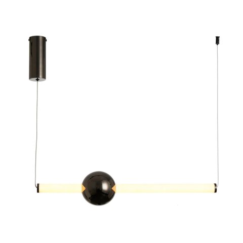 Lampa wisząca O-LINE 63 - LED, 63 cm, czarna