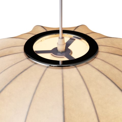 Lampa wisząca SILK V-shape biała 45 cm - nowoczesna i minimalistyczna