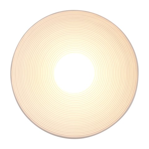 Lampa ścienna ILUSIONI 26 cm - okrągły kinkiet biały