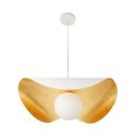 Lampa wisząca ENZO 60 cm - biało złota