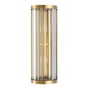 Lampa ścienna EXELLENT kryształowa złota 45 cm