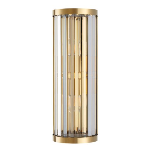 Lampa ścienna EXELLENT kryształowa złota 45 cm