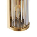 Lampa ścienna EXELLENT kryształowa złota 45 cm
