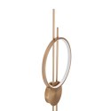 Lampa ścienna ECLIPTICA LED złota 100 cm