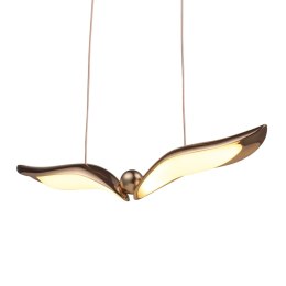 Lampa wisząca GUFO 1 LED 36 cm różowe złoto
