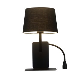 Light Prestige Kinkiet z półką Dakota prawy czarny 1xE27