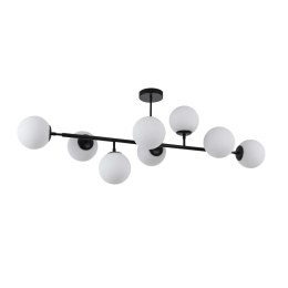 Light Prestige Lampa wisząca Dorado czarna 8xE14