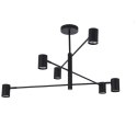 Light Prestige Lampa wisząca Snow 6 czarna 6xGU10