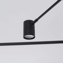 Light Prestige Lampa wisząca Snow 6 czarna 6xGU10