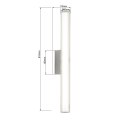 Light Prestige Kinkiet Linea 61 cm chrom LED CCT